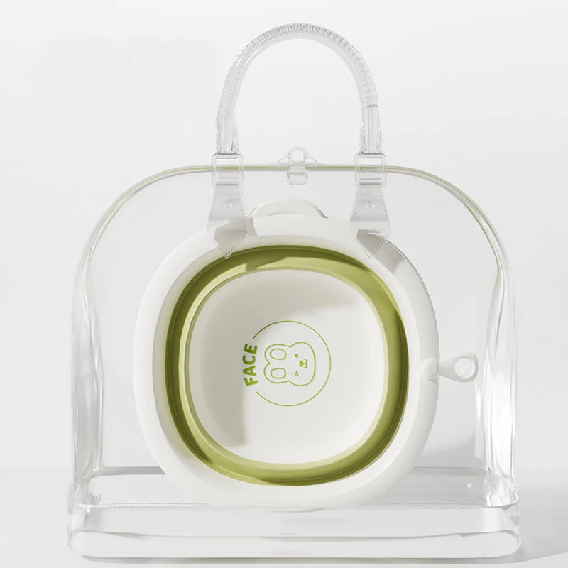 Newborn Swim Tub – Safe, Non-Slip, Foldable Bath Bucket
