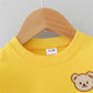 Ensemble 2 pièces pour enfant – Printemps/Automne Petit Ours Manches Longues et pantalon
