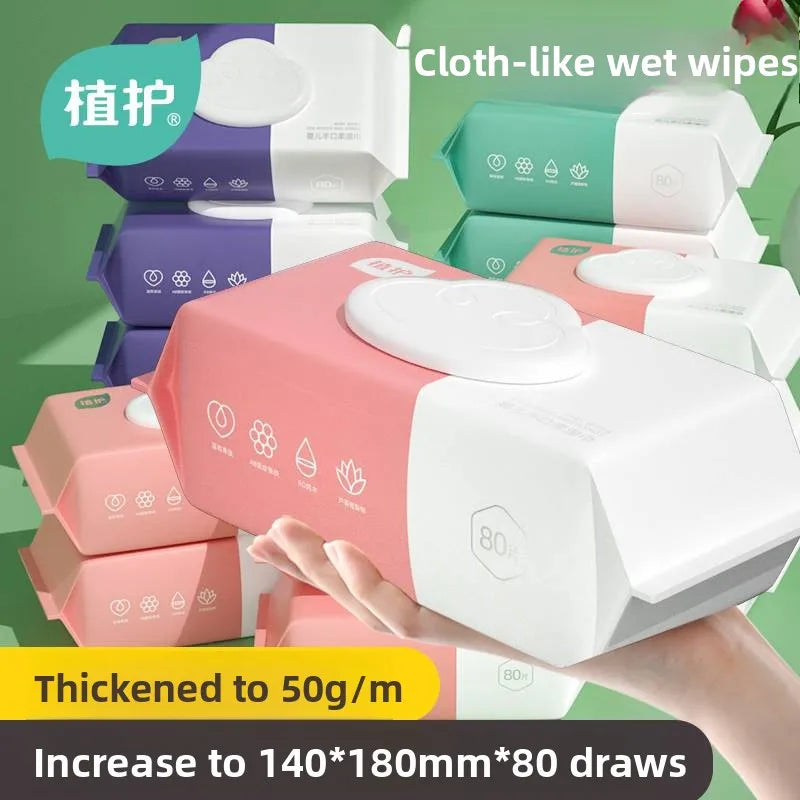 Lingettes pour bébé Thiened – Naturelles, non irritantes, fraîcheur au quotidien