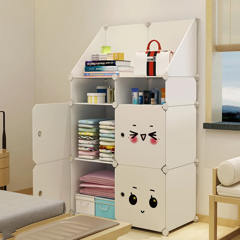 Modular Baby Closet – Living Room & Nightstand Organizer