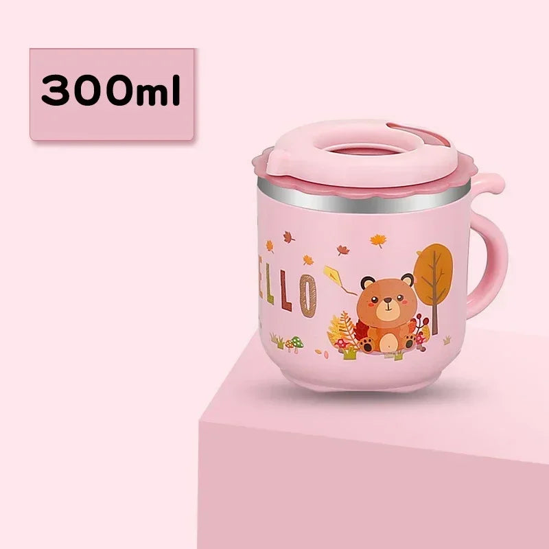 Toddler Water Bottle – 270ML Cartoon Sippy Cup