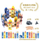 Wooden Train Track Set – Racing, Bridges & Tunnel Accessories Toy