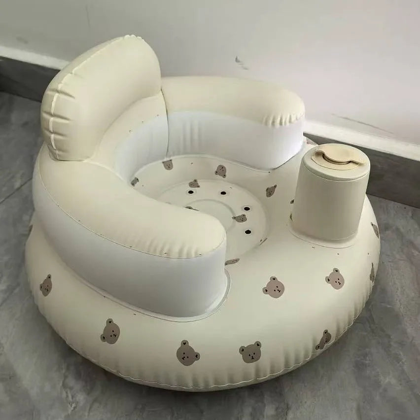 Fauteuil bébé gonflable élégant et sûr – Canapé pliable et siège d'éveil pour plus de confort et de plaisir