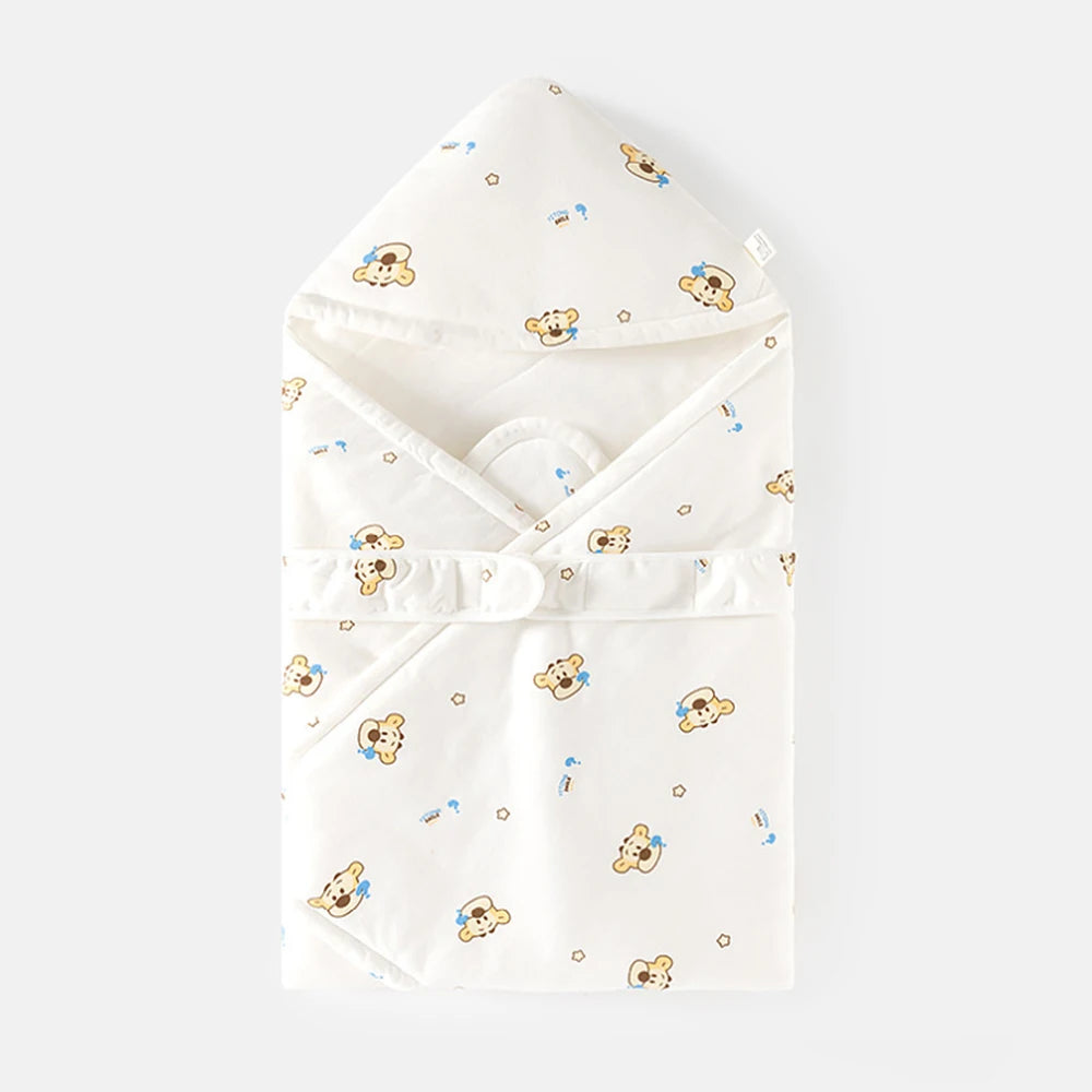 Baby Receiving Blanket Quilted Warm Autumn Winter Newborn Swaddle 0 3 Months Baby Wraps For Boys Girls