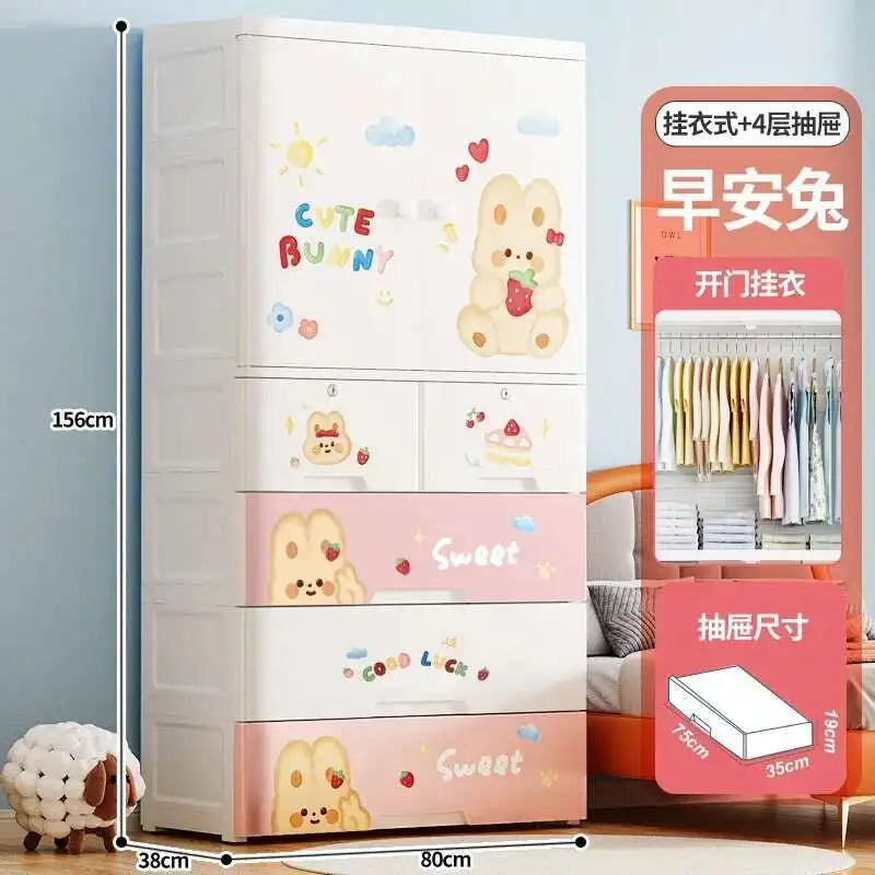 Armoire de rangement pour chambre de bébé