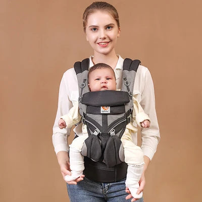 Porte-bébé ergonomique Egobaby – Face à la route et face au dos (0–36 mois)