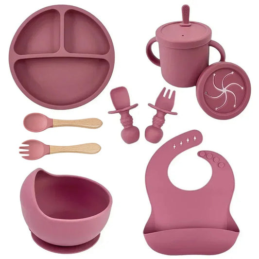Infant Feeding Kit – Suction Plate, Cup & Cutlery Set