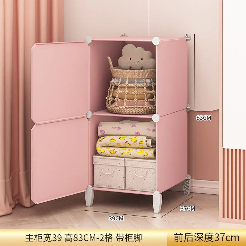 Modular Baby Wardrobe – Minimalist Nordic Fabric Storage