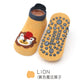 Chaussettes bébé antidérapantes mignonnes – Imprimé animal d'été