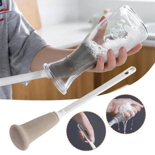 Long Handle Cleaning Brush | Ideal for Bottles, Cups & Beer Glasses