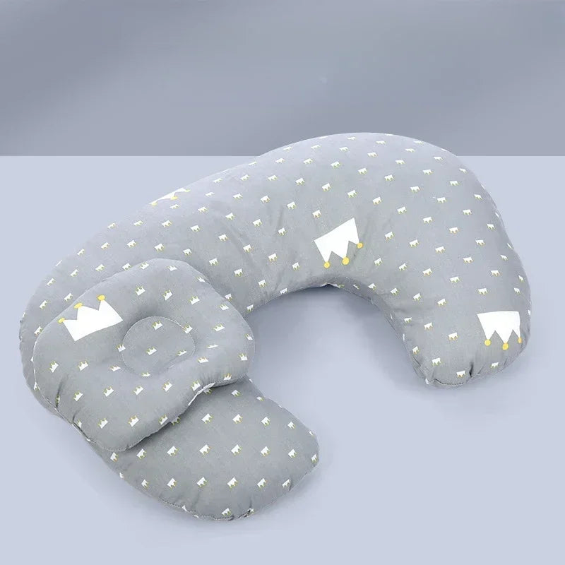 Coussin d'allaitement pour bébé – Coussin en coton respirant pour les mamans