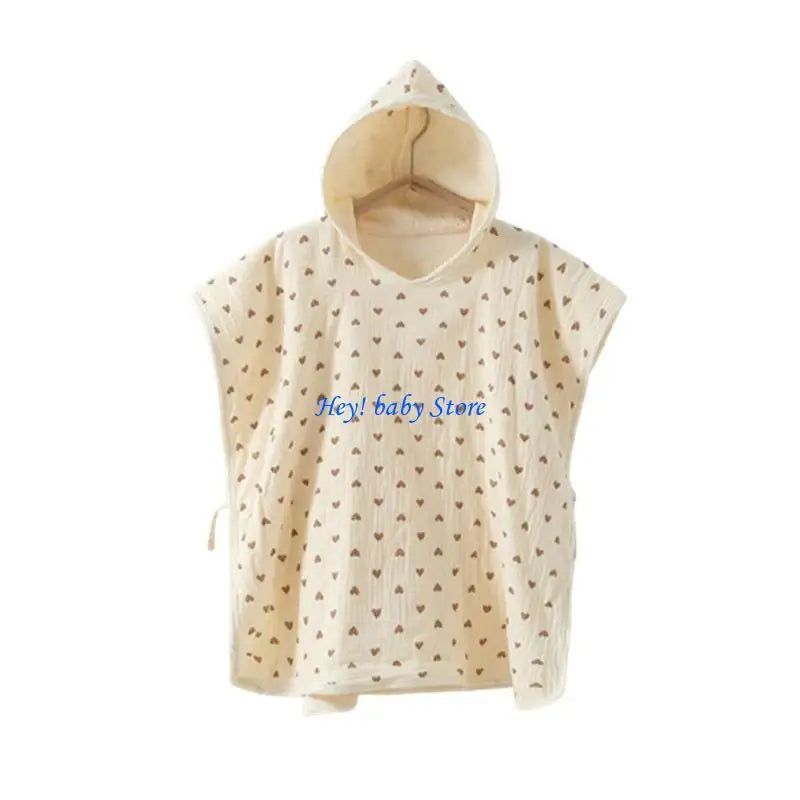 Serviette de douche pour tout-petits – Enveloppe douce à capuche, séchage rapide