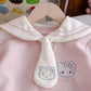 Robe Hello Kitty bleu marine – Adorable tenue d'automne pour bébé