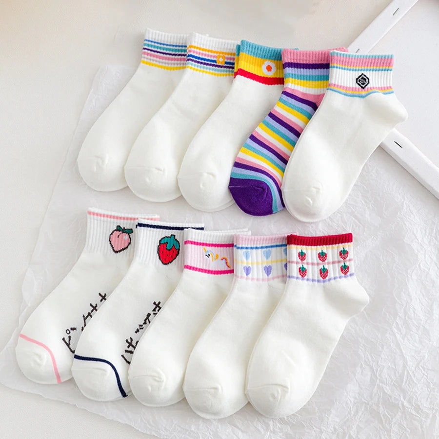 Chaussettes de sport en coton pour femmes