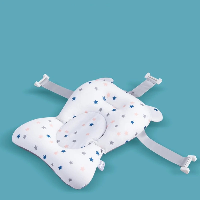 Infant Bathtub Pad – Soft Support & Toddler Shower Net