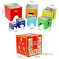 Montessori Stacking Nesting Cubes – Color & Shape Learning Toy