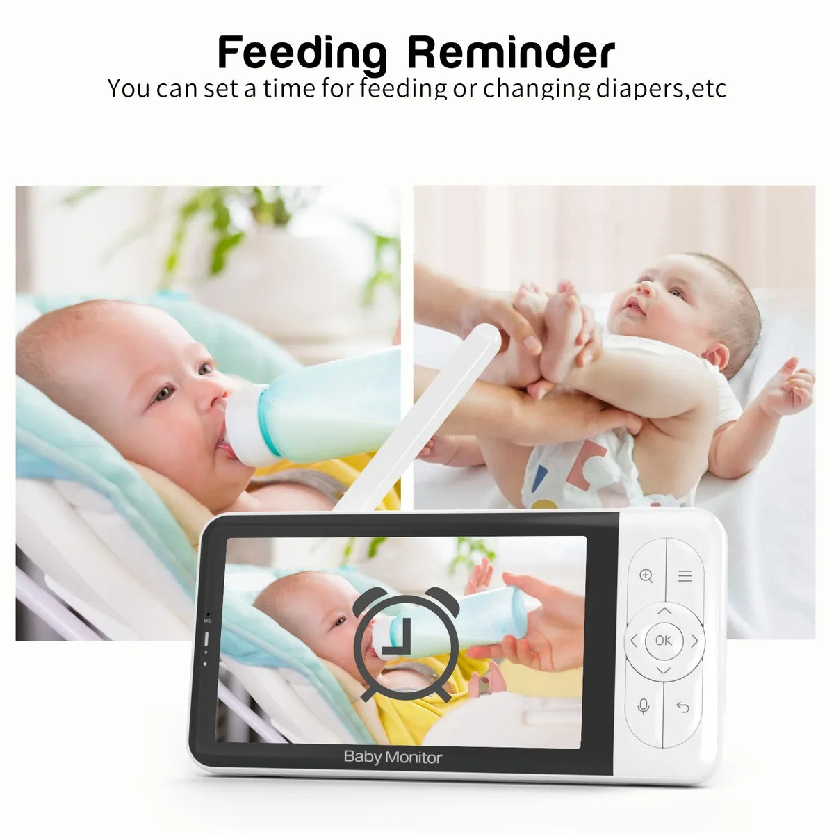 Baby Monitor 5″ B6TS HD Dual Mode App Control
