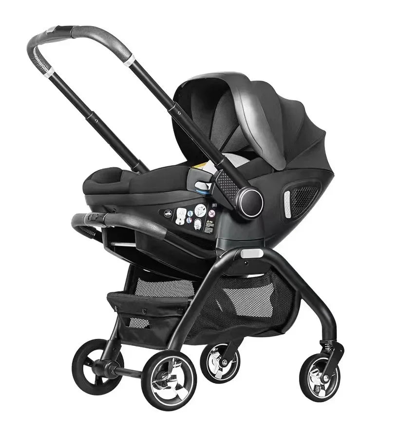 Poussette 3 en 1, siège auto pour enfant, poussette pour nouveau-né, portable, légère
