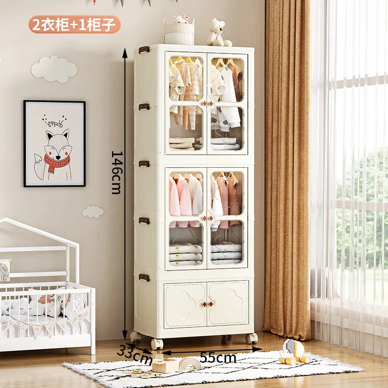 Armoire de rangement pour enfants – Placard bébé et bac de rangement