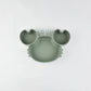 Toddler Suction Plate – BPA-Free Cartoon Crab Feeding Tray