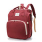 Sac à main tendance pour maman avec lit bébé pliable