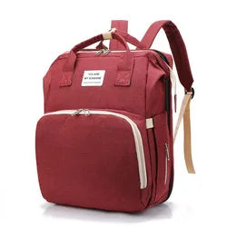 Sac à main tendance pour maman avec lit bébé pliable