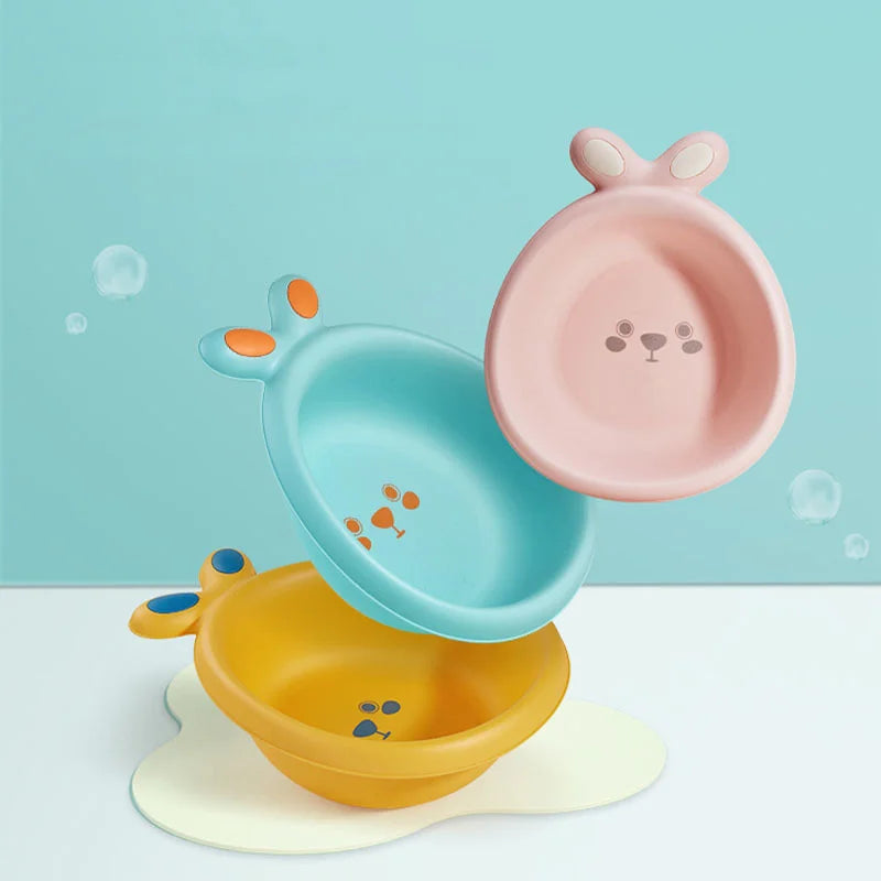 Baignoire portable pour bébé – Baignoire épaisse en forme de lapin mignon