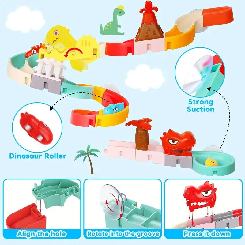 DIY Water Slide Bath Toy – Spray & Pool Fun for Kids