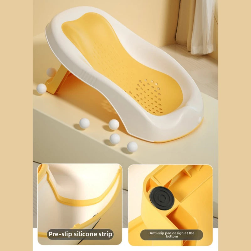 Support de bain portable pour nouveau-né (assise ou allongée)