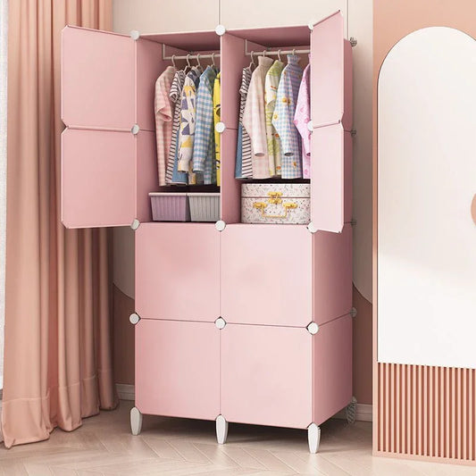 Modular Baby Wardrobe – Minimalist Nordic Fabric Storage