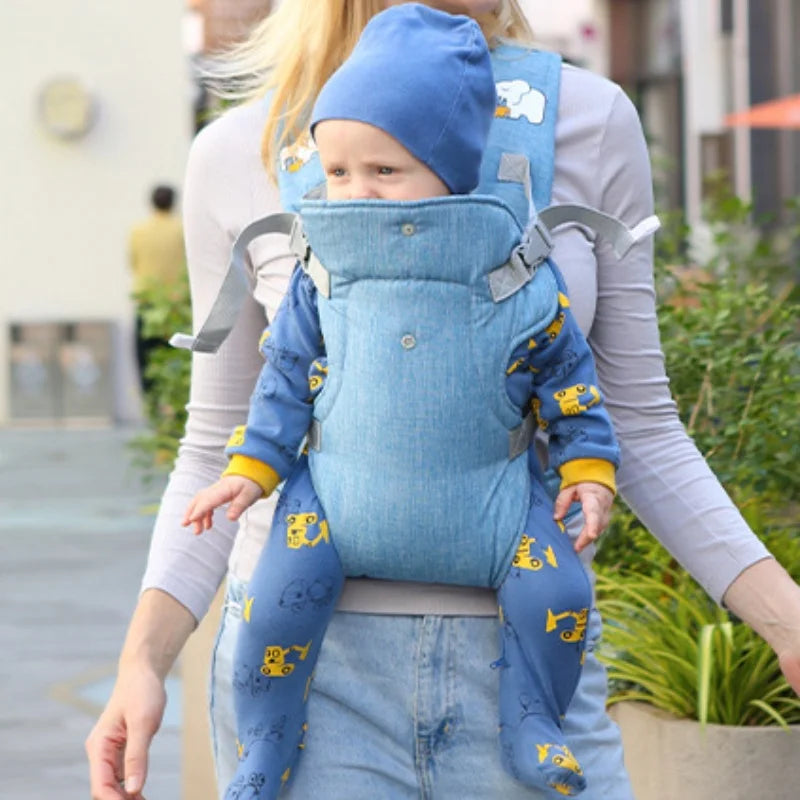 Bandoulière et coussin de siège de voyage portable 4 en 1 pour bébé
