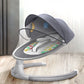 Berceau électrique Baby Shining – Balancelle Calm avec ceinture et Bluetooth