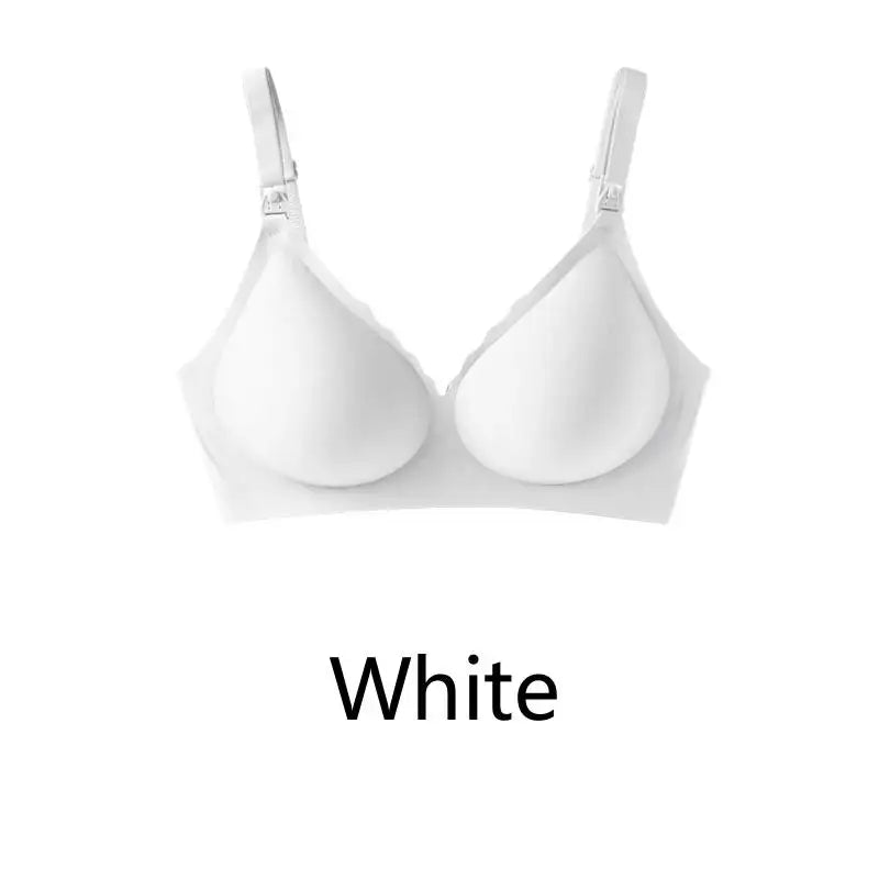 Seamless Push-Up Maternity Bra – Breathable Comfortable Nursing Support