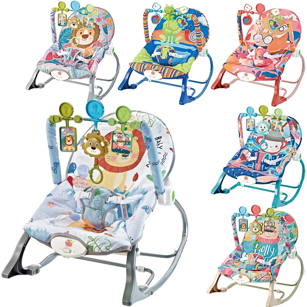 Electric Baby Cradle – Music, Vibration & Toys