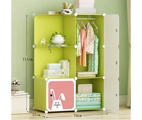 Portable Kids Wardrobe – Baby Clothes & Toy Organizer