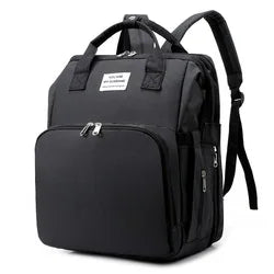 Sac à main tendance pour maman avec lit bébé pliable