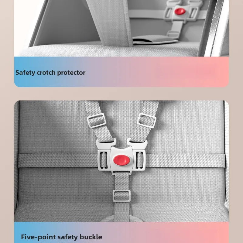 2-in-1 Reversible Lightweight Stroller – High-View Foldable Design for Newborns & Toddlers