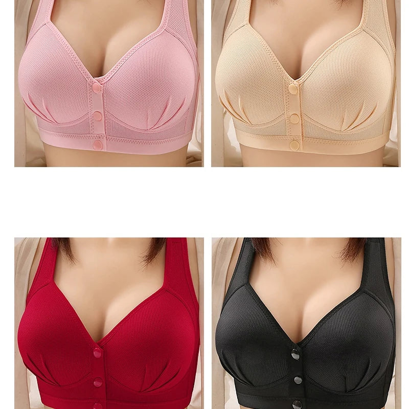 Front-Closure Nursing Bra – Wire-Free Maternity Support