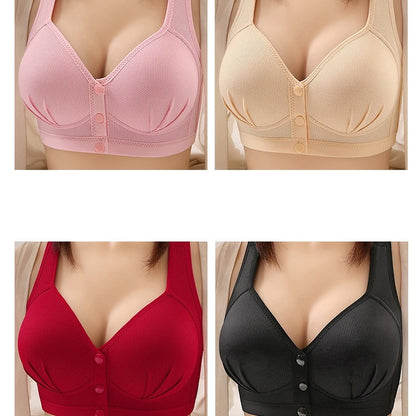 Front-Closure Nursing Bra – Wire-Free Maternity Support