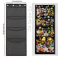 Black Hanging Toy Organizer – Over-Door Storage for Stuffed Animals