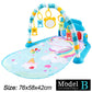 Tapis d'éveil musical avec piano pour bébé de 0 à 36 mois
