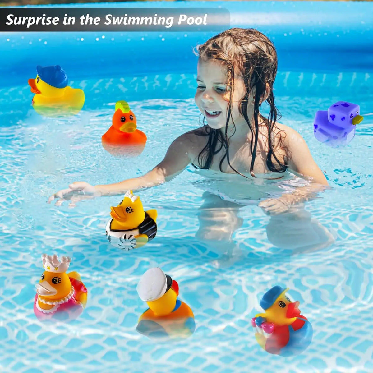 Rubber Duck Set – Bulk Floaters for Bath & Partie