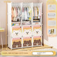 Armoire pliable pour enfants – Rangement en cubes entièrement fermé
