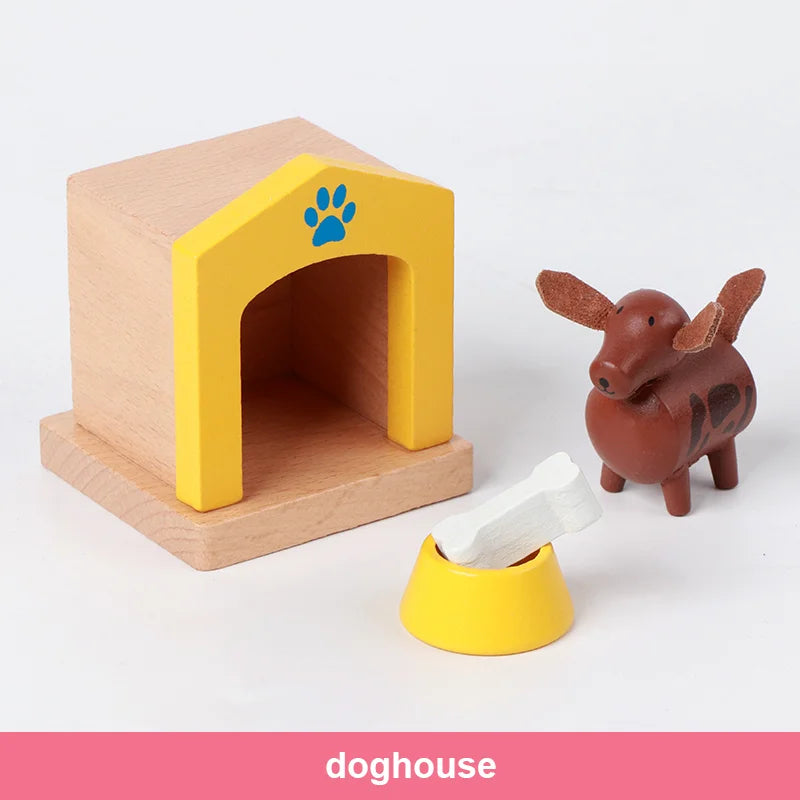 Mini meubles en bois – Amusez-vous dans la salle de jeux !