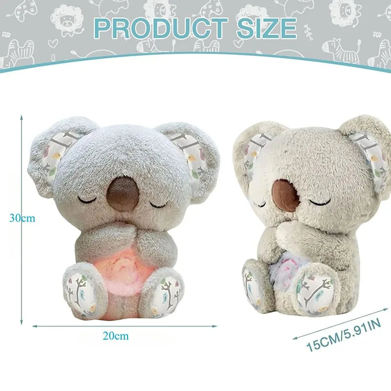 Breathing Koala Elephant – Soothing Sleep Buddy