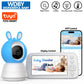 Tuya 5″ Baby Monitor Wireless Pan Tilt 2-Way Talk