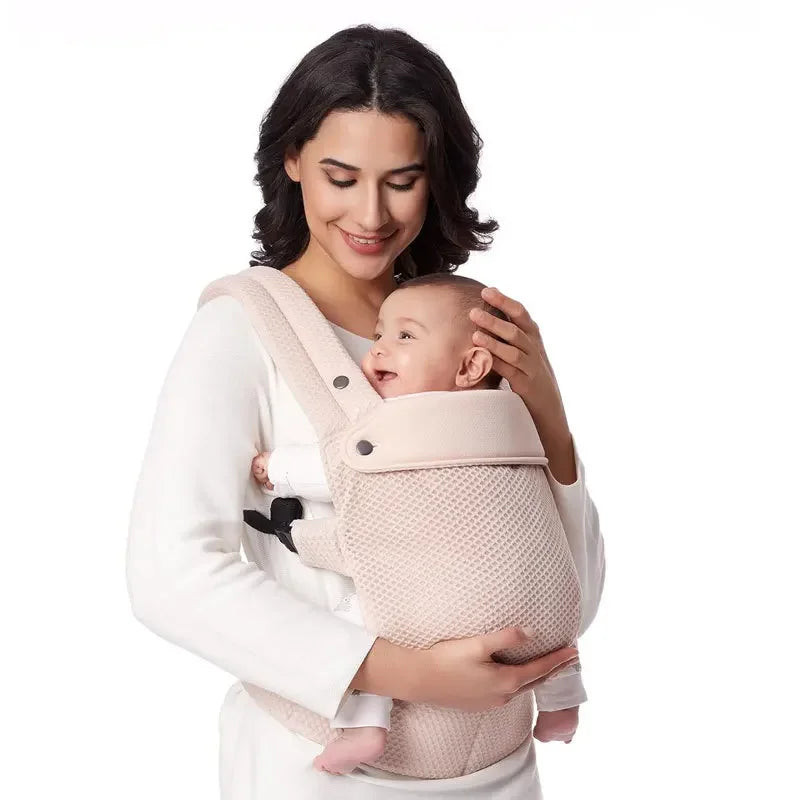 Porte-bébé d'été ajustable en maille – Écharpe mains libres