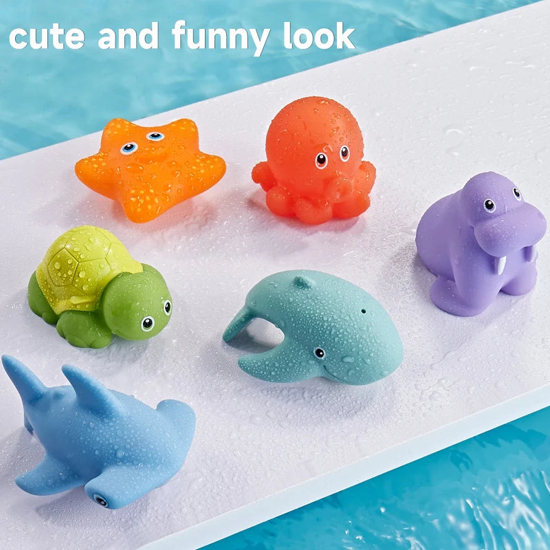 Kids Bath Swimming Toy – Cartoon Shark Water Play Fun