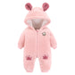 Warm Fleece & Cotton Jumpsuit for Kids