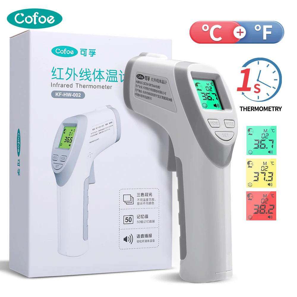Thermomètre frontal infrarouge numérique Cofoe Baby